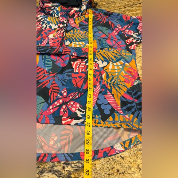 Lauren James Anorak Jacket Multicolor Water Resistant Women's Size XL - Picture 10 of 10